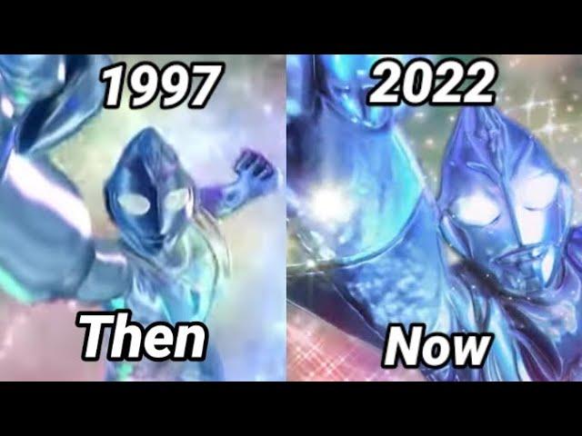 Ultraman Dyna Transformation NOW & THEN Comparison (1997-2022)