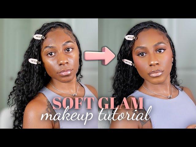 SOFT GLAM MAKEUP TUTORIAL *detailed*