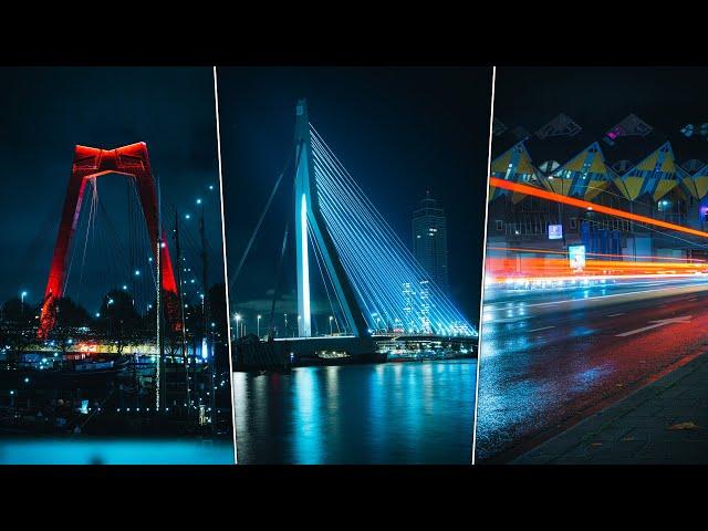 Rotterdam Night Photography POV