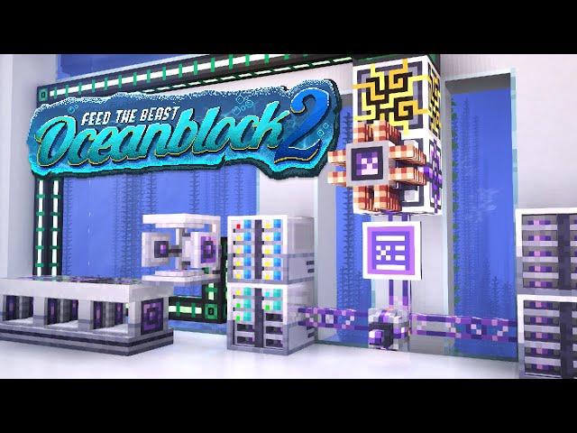 FTB OceanBlock 2 EP11 Moving Storage to Applied Energistics 2