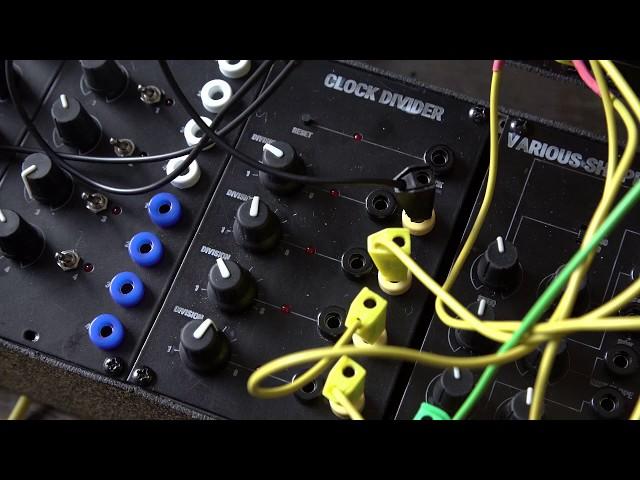 Clock Divider Module demo, 3dPdModular