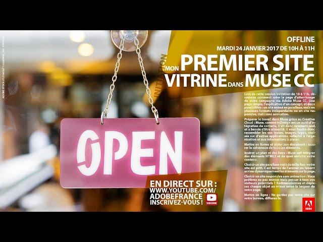 Initiation Adobe Muse CC : Mon premier site vitrine | Adobe France