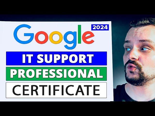 Google it Support Professional Certificate Review - 2024 (Coursera Review)