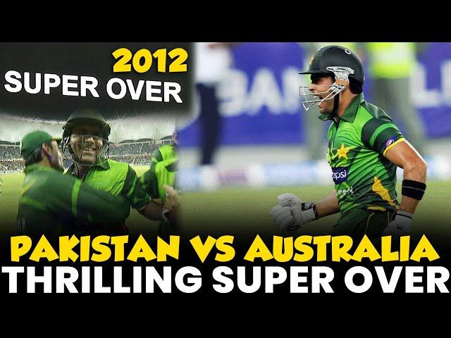 The Thrilling Super Over You Want To Watch Badly | Pakistan vs Australia 2nd T20, 2012 | PCB | MA2L