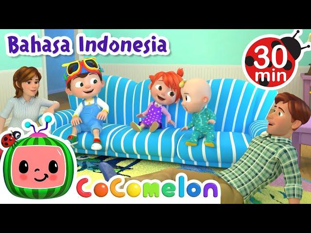 Lagu Tertawa Bersama, HA HA HA! | CoComelon Bahasa Indonesia - Lagu Anak Anak | Nursery Rhymes