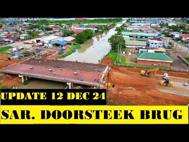 Saramaccadoorsteekbrug update 12 december 2024