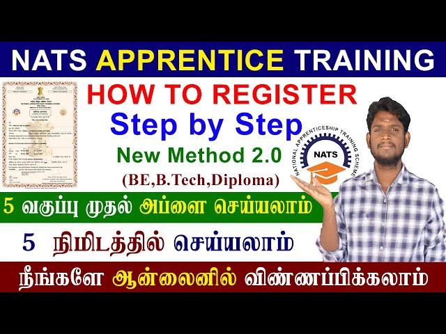 NATS | National Apprentice Training 2.0 | Step by Step Process | New Method 2.0 APPRENTICESHIP