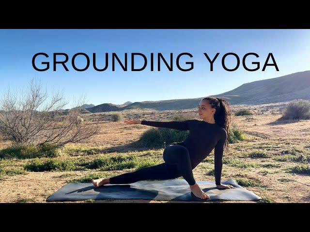 25 Min Grounding Yoga Flow | Full body slow stretch