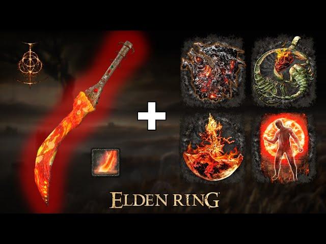 Elden Ring - Magma Blade OP Build vs NG+7 Main Bosses (No Damage) [1.16 ver]