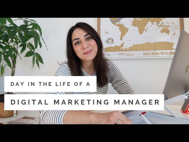 Day in the Life of a Digital Marketing Manager ‍ |  Working From Home