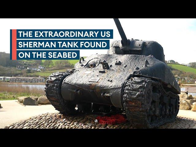 How a US Sherman tank became a poignant memorial for D-Day training tragedy