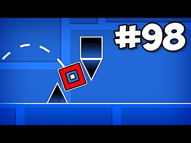 Playing 100 of Geometry Dash's Craziest Levels