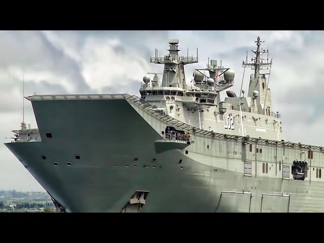 HMAS Canberra • Australian Light Aircraft Carrier