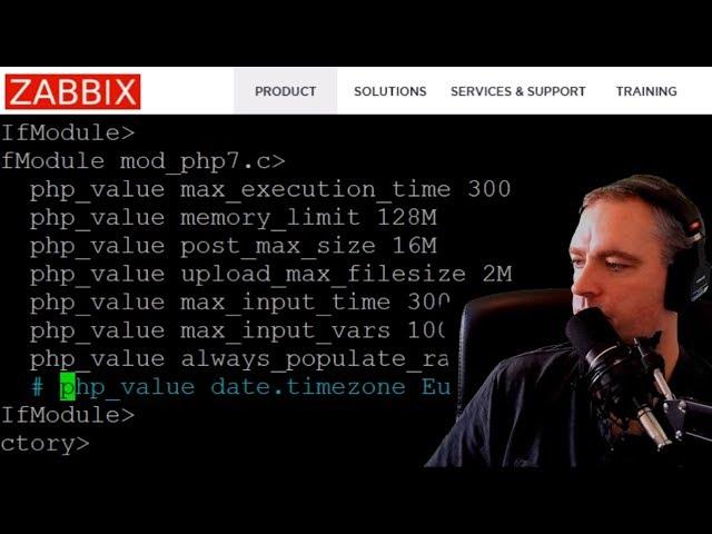 Configure PHP values for Zabbix 4.2 frontend