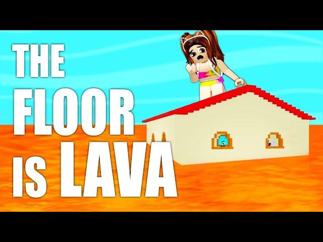 I BEAT Every Game In The Floor Is LAVA!  (Roblox)