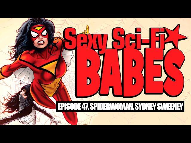 Spiderwoman Ultimate Sci-Fi Babe: sydney sweeney | madame web | photoshoot | costume | snl tribute