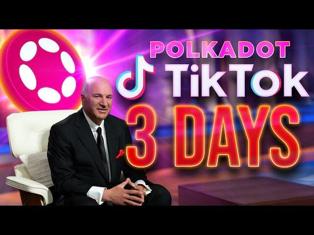 Polkadot Joins Kevin O'Leary to Buy TikTok in 3 Days?