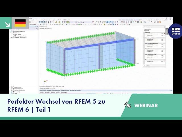 Webinar | So gelingt Ihnen der perfekte Wechsel von RFEM 5 zu RFEM 6 | Teil 1