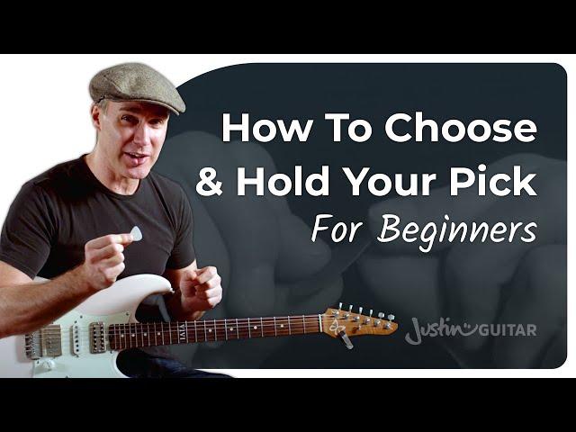 How to Hold a Guitar Pick & Best Guitar Picks