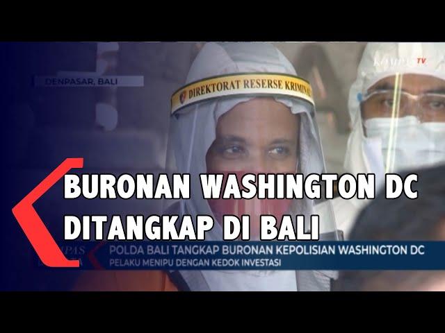 POLDA Bali Tangkap Buronan Kepolisian Washington DC