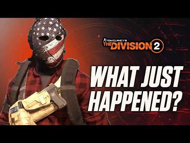 EVERYTHING JUST CHANGED IN THE DIVISION 2! Season 5 Finale, New Hunter Mask, & MORE!