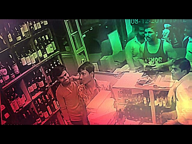 "  Allu Arjun " in Goa Wine Shop 