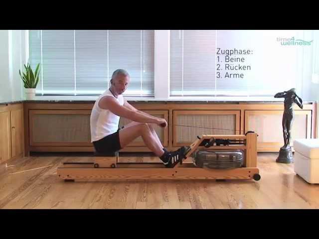 WaterRower Rudergeräte Rudertechnik - 10 Tipps für das richtige Rudern | time4wellness