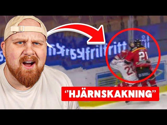 Reagerar på Värsta SKADORNA i Svensk Hockey!