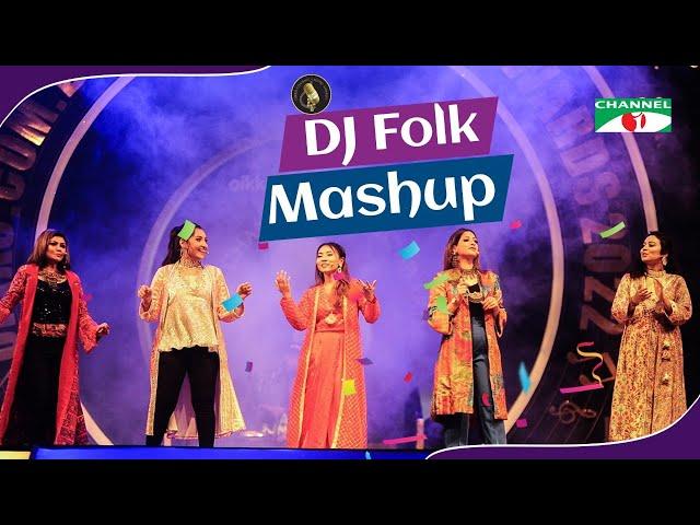 DJ Folk Mashup | Roma | Tina | Pushpita | Eshika | Pael Tripura | Oikko.com.bd Ch i Music Award 22