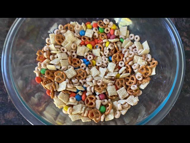 Homemade Chex Mix Recipe  No Bake Sweet & Salty Chex Party Snack Mix - So Easy! 