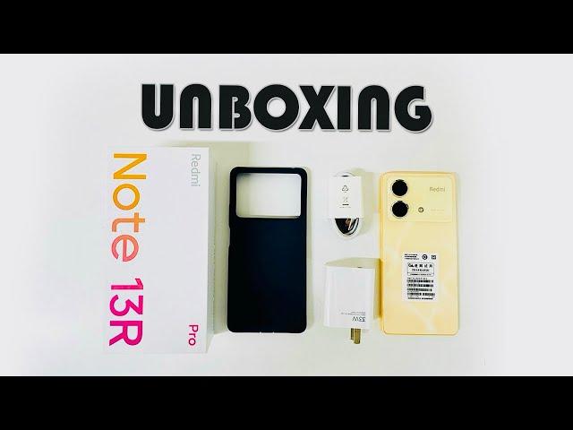 UNBOXING II REDMI NOTE 13 PRO 5G UNBOXING II REDMI NOTE 13R PRO 5G UNBOXING II ALL DETAILS