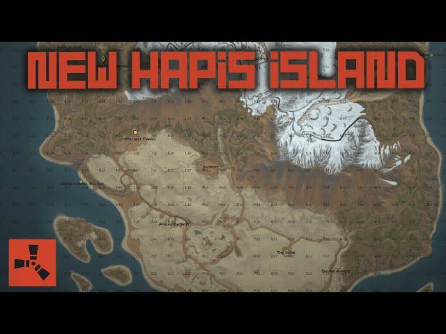 First Look at Hapis Island - Rust Staging Update 2022