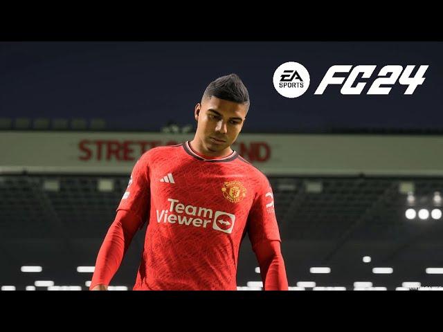 EA Sports FC 24 - Manchester United Vs Galatasaray - Champions League 2023/24 - PC Gameplay 4K