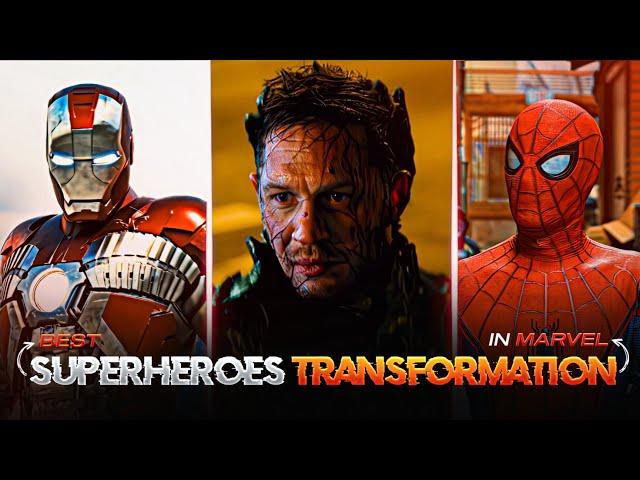 Top 5 Superheroes Transformation in Marvel | Syzo90s