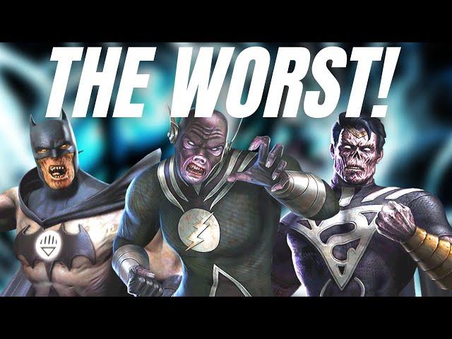 Ranking ALL Blackest Night Characters | Injustice Gods Among Us 3.4! | iOS/Android!