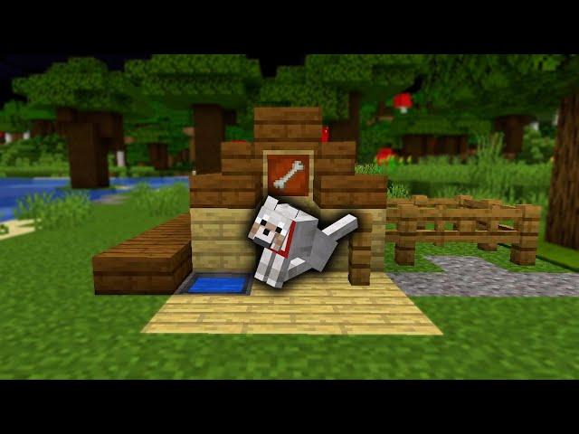 Minecraft DOG House  #shorts