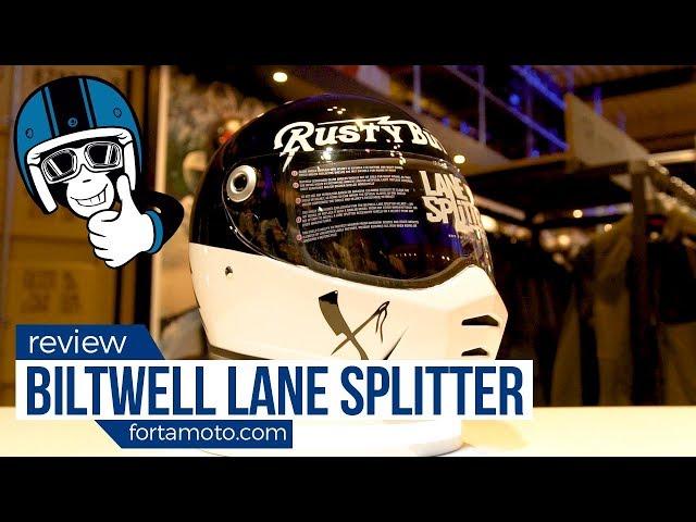 Biltwell Lane Splitter motorcycle helmet - ECE + DOT Approved | FortaMoto.com