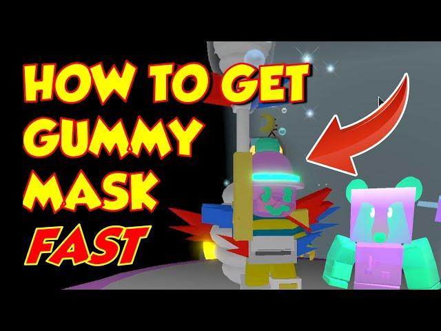 HOW TO GET THE GUMMY MASK FAST - BEE SWARM SIMULATOR (NO ROBUX)