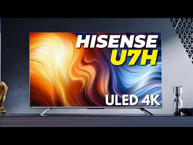 Hisense U7H ULED 4K Quantum Dot Smart TV | The Best 4K QLED Smart TV with Dolby Atmos Suport