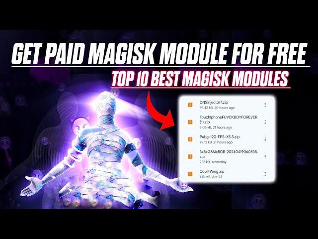 Top 10 Magisk Modules For Gaming | Best Magisk Module for Bgmi/pubg • Best Magisk Module for Gaming