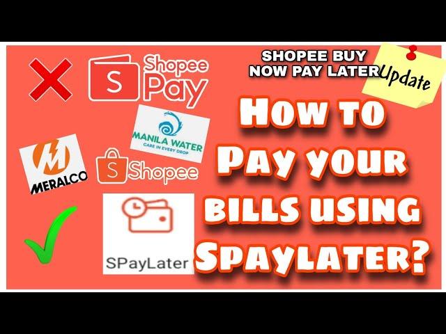 How to pay bills using spaylater / shopee spaylater new updates / #Rusbie