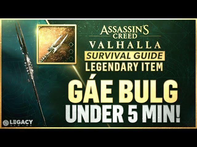 How To Find Gae Bolg | Legendary Weapon | Assassin's Creed Valhalla Survival Guide