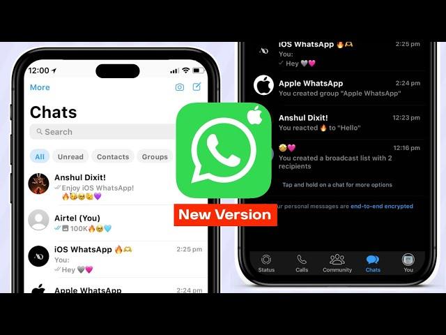 iOS WhatsApp For Android 2024  | iPhone WhatsApp on android Latest Version 9.95