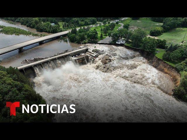 Autoridades de Minnesota informan sobre el estado de la represa a punto de colapsar