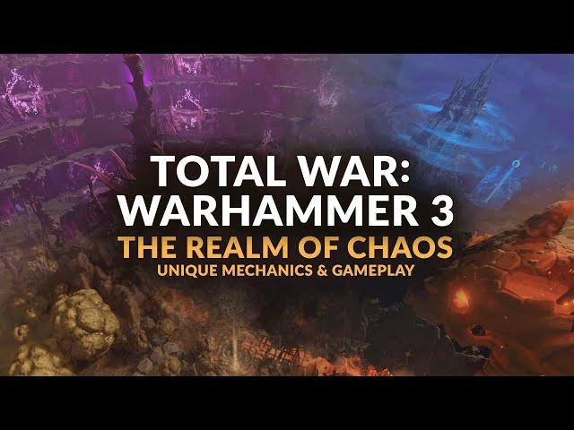 THE REALM OF CHAOS MECHANICS in Total War: Warhammer 3 - Gameplay & Overview