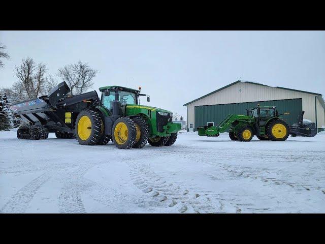 Winter Storms on The Way-Time to Stack the New Shed