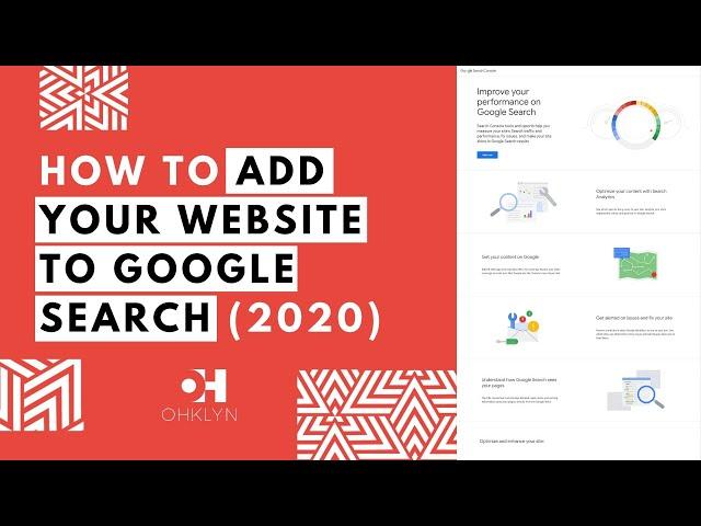 How to Add Website to Google Search (2020) | WordPress Yoast SEO + Google Search Console