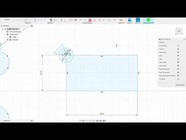 Fusion 360 - 8 - Rectangular Pattern - SE21Tutorial