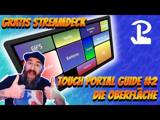 TOUCH PORTAL STREAMDECK - Oberfläche Einrichten