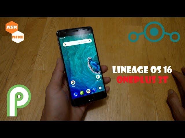 Flash Lineage OS 16 OnePlus 3T Android 9 Pie